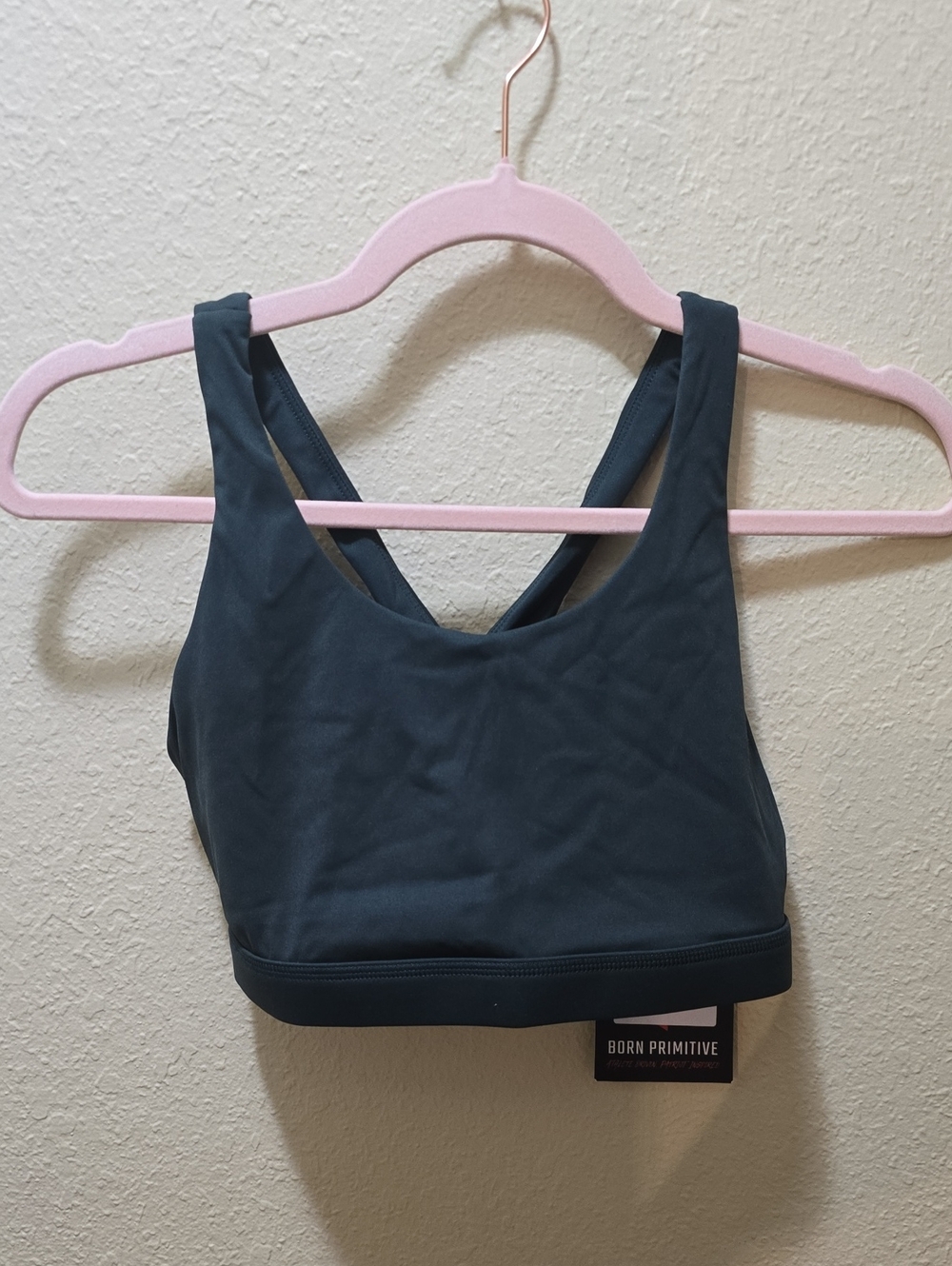 NWT Born Primitive Evergreen Sports Bra - High Impact Athletic Top - Size M